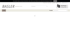 Desktop Screenshot of basler-fashion.de